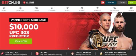 online mma betting - best mma betting site.